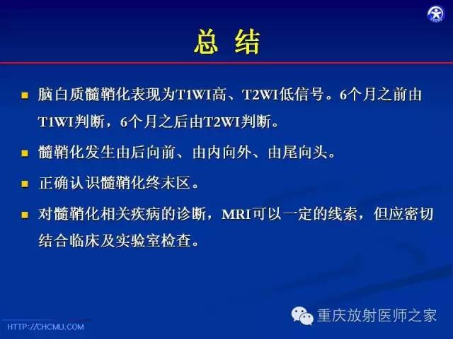 【PPT】脑白质髓鞘化及相关疾病的MRI表现-40