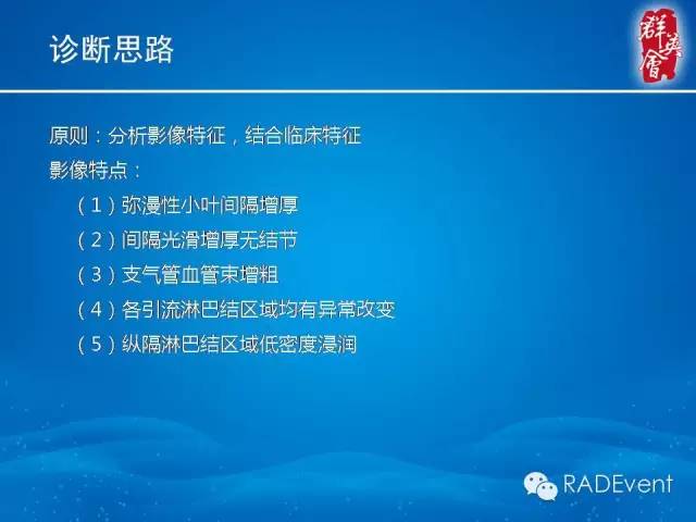 【病例】弥漫性肺淋巴管瘤病1例CT影像表现