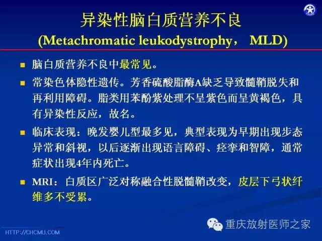 【PPT】脑白质髓鞘化及相关疾病的MRI表现-35