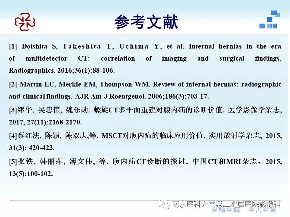 【PPT】腹内疝的CT表现