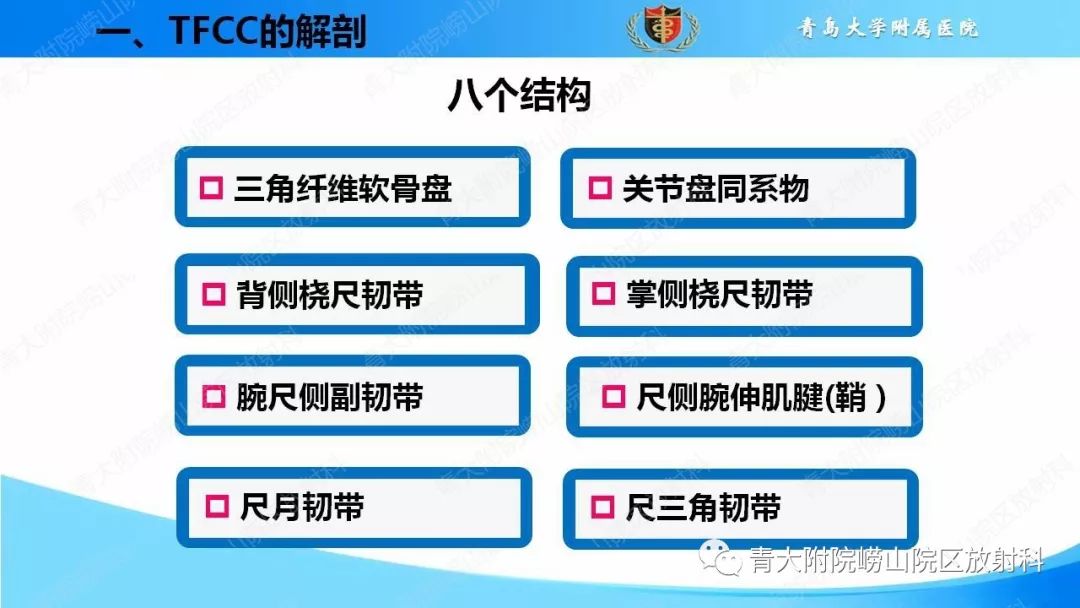 【PPT】TFCC损伤的MRI诊断
