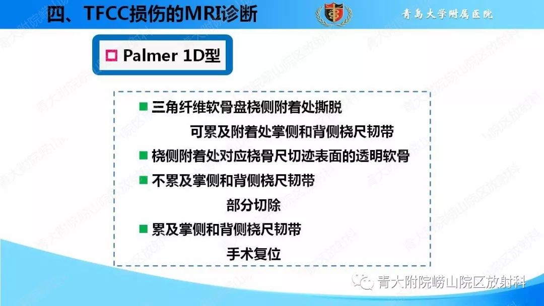 【PPT】TFCC损伤的MRI诊断