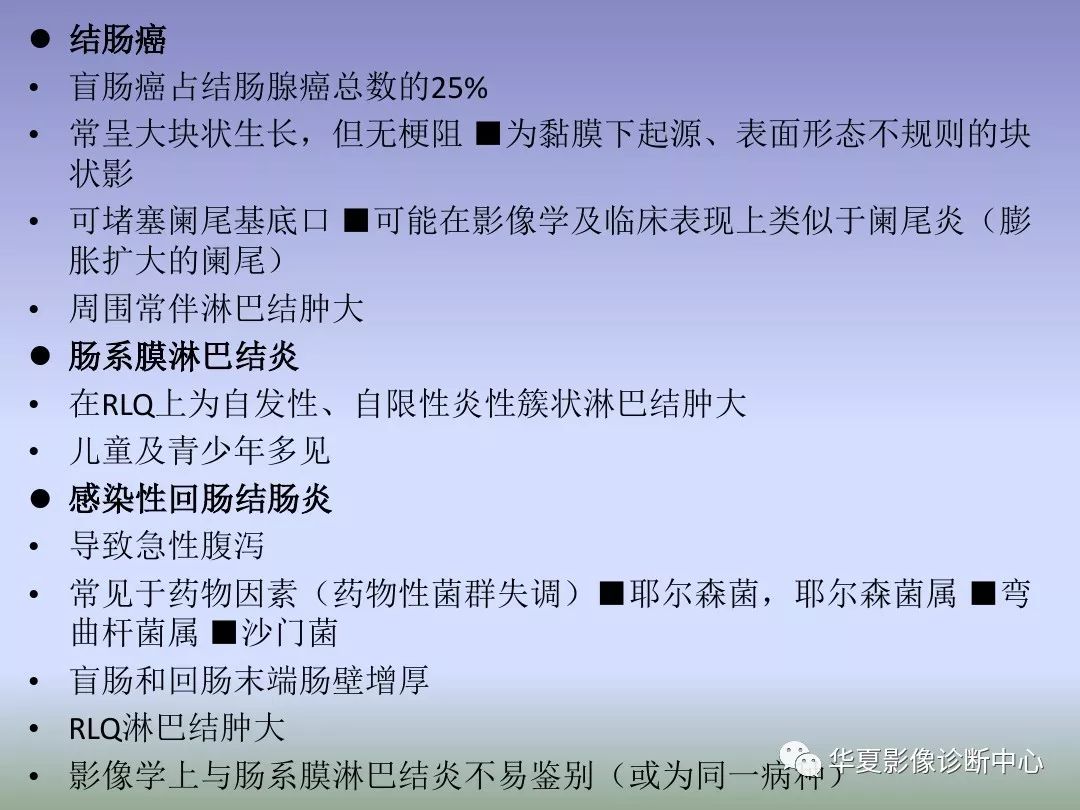 【PPT】回盲部占位或炎症的影像鉴别诊断