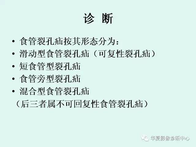【病例】食道裂孔疝1例影像表现