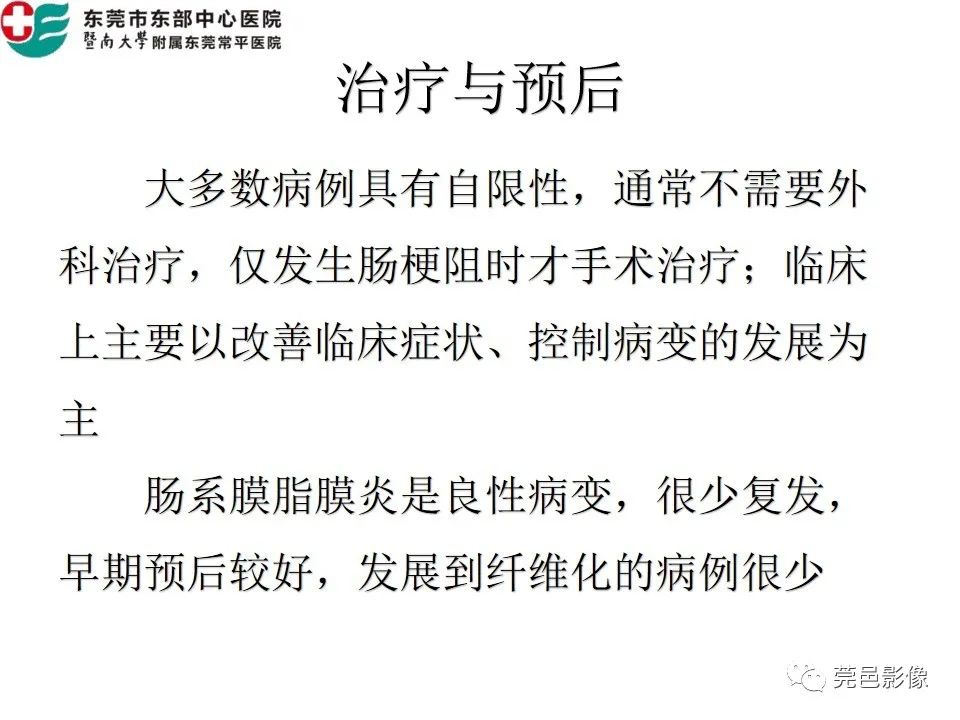 【PPT】肠系膜脂膜炎的CT表现