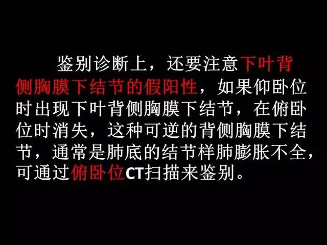 【PPT】肺内孤立性小结节的CT诊断探析